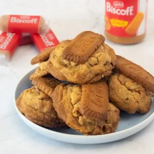 Deluxe Biscoff Loaded Cookies